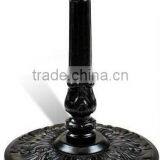 Win Balance Cast Iron White Brasserie Table Base thumbnail-3