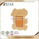 Special Natural Accept OEM Rustic Hinging Desktop Guitar Shaped Wooden Photo Frame thumbnail-6