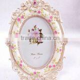 Wholesale Oval Cream Shabby Chic Photo Frame thumbnail-1