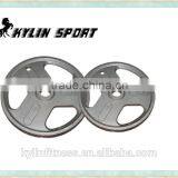 Grey Hanmmertone Plate With 3 Handles Qj-wp007 thumbnail-1