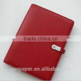 Agenda 2016 Notepad Charger for Phone Leather Diary thumbnail-4