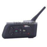 2016 Updated Soft Earphone! 2 Pcs V4 Motorcycle Helmet Bluetooth Intercom Headset With FM for 4 Riders 1200m Wireless Interphone thumbnail-2