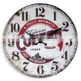Colorful MDF Wall Clocks Decoration CE ROHS Certs thumbnail-1