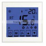 RL302 Touch Screen LCD FCU Digital Room Thermostat thumbnail-2