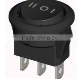 Rocker Switch 3 Pin On-off With Green Light thumbnail-3