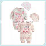 Long Sleeve Baby Rompers Love Mama Papa Boys Girls Babies Clothes Newbron Cotton Clothing One Pieces Body Suit thumbnail-1