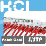 RJ45 8P8C Cat 6 S/STP Ultra High Density Patch Cord for Patch Panel
