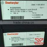 Anti-corrosion Carbon Steel MDC SinoLB 0.09mm*1.3mm Lamella Printing Doctor Blade thumbnail-6