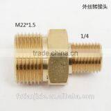 M22*1.5 Metric Plug * 3/8 Male Pipe Adaptor, High Pressure Washer Pipe Adaptor thumbnail-1