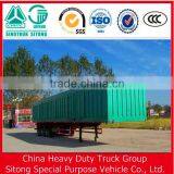 Side Curtain Semi Trailer Enclosed Cargo Trailer Box Trailer for Sale thumbnail-3