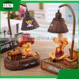 Resin Decorative Cartoon One Piece Eye Protection Battery Operated Led Study Reading Desk Table Night Light Lamp thumbnail-3
