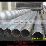 Coal Tar Epoxy Coating ASTM A53 Q235 Spiral Steel Pipe thumbnail-1