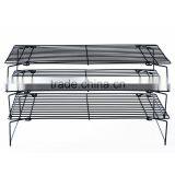 3 Tier Stackable Metal Food Pie Pastry Cooling Display Rack thumbnail-3
