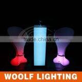 Colourful Rechargeable RGB LED Lighting Up Coffee Chair thumbnail-2