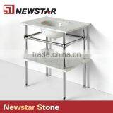 Newstar Hotel Metal Bathroom Vanity Base thumbnail-3