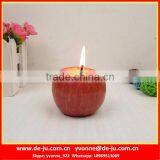 Lovely Birthday Gift Red Large Apple 3 Inch Candle Fragrance thumbnail-1