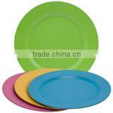 Round Bamboo Fiber Dinner Plate Set thumbnail-2