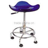 Potable Movable Ottoman Stool Hydraulic Chair With Wheels Used Salon Furniture F-105A thumbnail-1