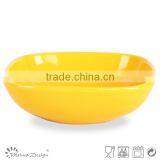 Square Shape Solid Dark Grey Color Bowl thumbnail-4