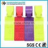 Travel Bag Tag, Indication Luggage Tag, Eco-friendly Silicone Tag thumbnail-4