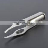 Manufacturers Sell LED Flashlight Eyebrow Clip, Eyebrow Tweezers, Band Light, Eyebrow Clip, Stainless Steel Oblique Eyebrow Clip thumbnail-2