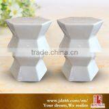 Hot Sale Porcelain Stool White Ceramic Garden Stools thumbnail-3
