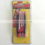 Factory Directly Galvanization Folding Type 8PC Allen Wrench Hex Key Hand Tool Set thumbnail-4