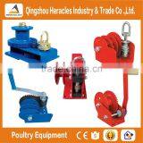 Heracles Poultry Equipment Manual Mini Hand Winch/poultry Winch thumbnail-1