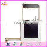 2017 New Design Grand Kids Play Set Wooden Corner Kitchen Toy W10C258 thumbnail-6