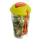 Set of 2 Salad To Go Picnic Travel Lunch Box Food Storage Container thumbnail-3