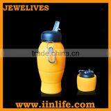 New 2015 Foldable Custom Silicone Water Bottle thumbnail-2