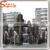 Can be Customized Artificial Waterfall Solar Fountain Garden Decorative Landscape Artificial Waterfall Fountain thumbnail-5