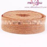 Decorative Natural Burlap Ribbon for Festival Celebrate thumbnail-5