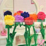 Creative Home Decor Wall Decor Mini Plastic Flower Bonsai Plants Artificial Flower Wedding Decoration thumbnail-6