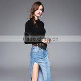 Maxnegio 2017 Latest Fashion Crop Top Design Top Selling Products in thumbnail-3
