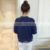 2016new Designs Custom Letters Printed Pullover Whitout Hood thumbnail-5