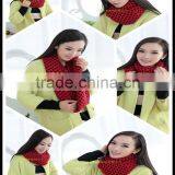 Winter Lady and Women or Men Fashion Pure Color New Warp Neck Knitting Scarf Factory thumbnail-2