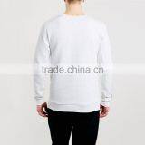 Fashion Mens Sweatshirt Blank White Side Zipper Sweatshirt Blank Two Sided Zipper thumbnail-2