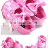 2017 Lovly Fancy Cute Wedding Princess Baby Shoes With Big Bow Tie thumbnail-6