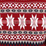Crew Neck Long Sleeve Snowflake Jacquard Christmas Sweater for Men thumbnail-4