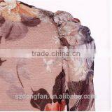 New Design Ladies Clothes Flower Fancy Dress Costumes Custom Dress Shirts With Seeve thumbnail-2