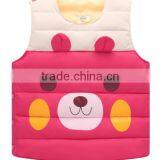 OEM Latest Fashion Lightweight Boys and Girls Winter Outer Duck Down Waistcoat thumbnail-4