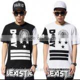 Custom Fashion Plus Size Men Print Hip Hop T-shirt thumbnail-1