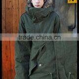 2016 New Design Vogue European Style Fishtail Military Fur Parka Designer Men Winter Coat thumbnail-6