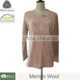 Pullover Hoodie Without Pockets, Pink Pullover Hoodie Without String thumbnail-1