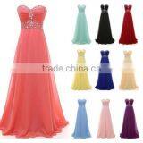 Formal Chiffon Evening Formal Party Prom Dress Bridesmaid Cocktail Dresses thumbnail-1