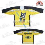 Hockey Jersey Black and Gold thumbnail-2