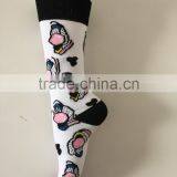 Hot Selling Crew Length Novelty Fashion Fancy Vivid Color Cute Woman Cotton Dress Tube Sock thumbnail-5