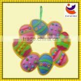 Felt Material Easter Egg Circle Decoration Easter Decoration thumbnail-1