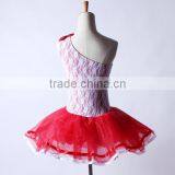 2016 Hot -white Leotard Lace Body Above Knee Length Tutu -ballet Tutu Dance thumbnail-2